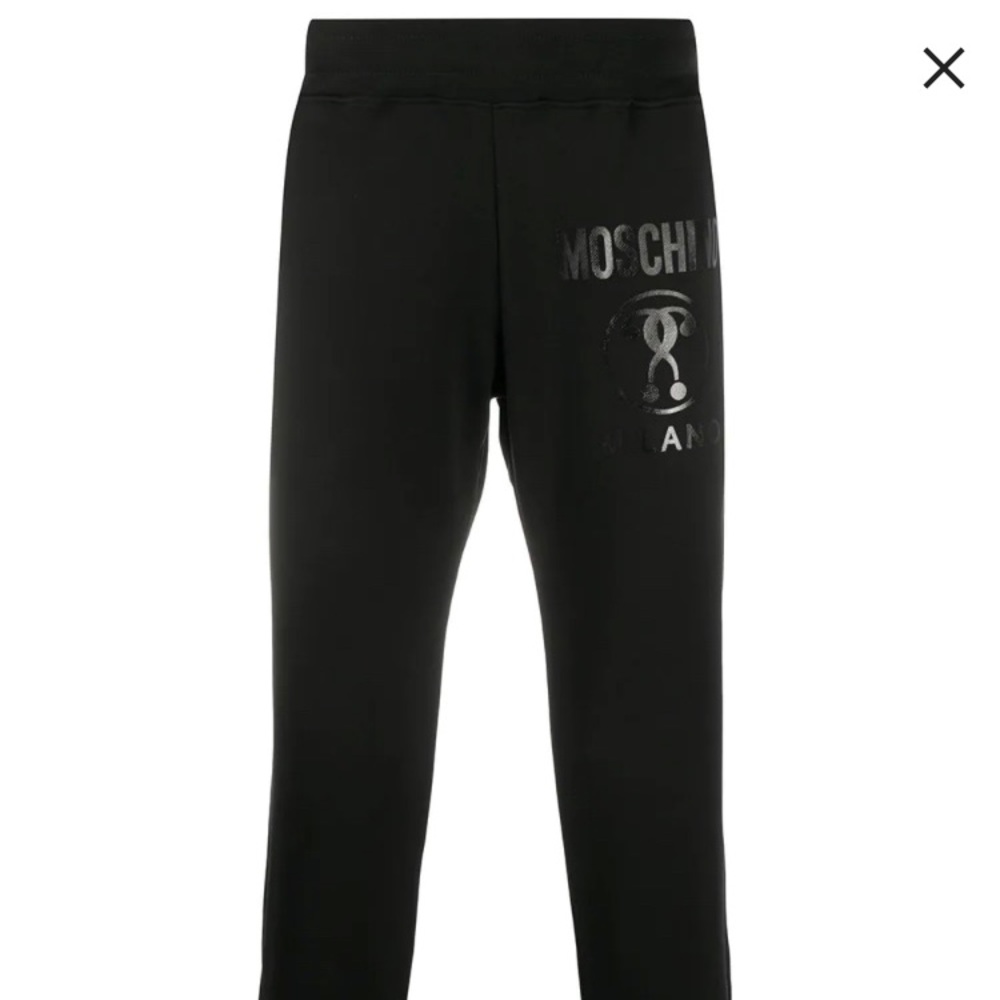 Moschino Faded Logo Sweatpants